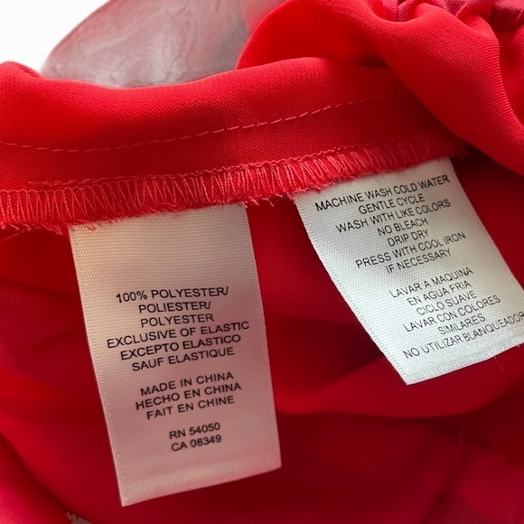 RACHEL Rachel Roy Ladies Red Sleeveless Dress - Picture 7 of 7